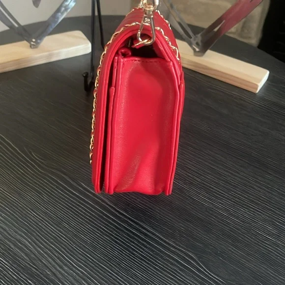 Valentino Orlandi Red Crossbody/Clutch - Picture 5 of 10